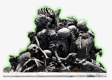 Cacklers Dry Bone Mound, Or Scary Pile Of Bones - Enter At Your Own Risk Halloween, HD Png Download, Transparent PNG