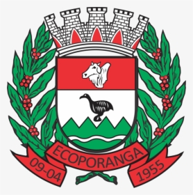 File - Brasao-ecoporanga - Prefeitura Municipal De Mandaguari, HD Png Download, Transparent PNG