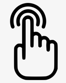 Touch Touching Touch Screen Touchpad Browse Click - Windows Hand Cursor Png, Transparent Png, Transparent PNG