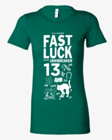 Jawbreaker Fast Luck Candle Womens Keely Tee - Active Shirt, HD Png Download, Transparent PNG
