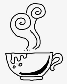 Coffee Cup Doodle Art, HD Png Download, Transparent PNG