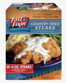 Family Size Country Fried Steak With Gravy - Fast Fixin Country Fried Steak, HD Png Download, Transparent PNG