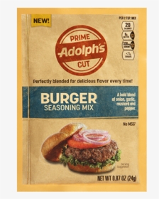 Adolphs Prime Cut Burger Seasoning Mix - Veggie Burger, HD Png Download, Transparent PNG