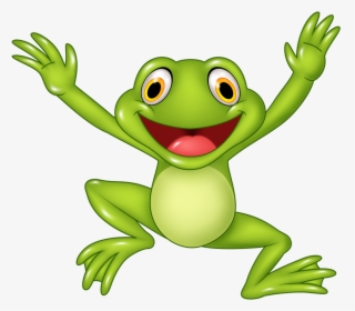 Cartoon Transparent Frog Png, Png Download, Transparent PNG