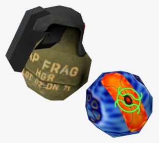 Download Zip Archive - Halo Combat Evolved Frag Grenade, HD Png Download, Transparent PNG