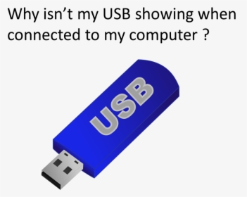 Usb Not Connecting - Flash Drive Clip Art, HD Png Download, Transparent PNG