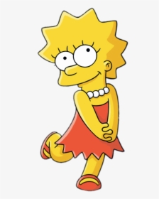 Cute Lisa Simpson - Lisa Simpson Transparent Background, HD Png Download, Transparent PNG