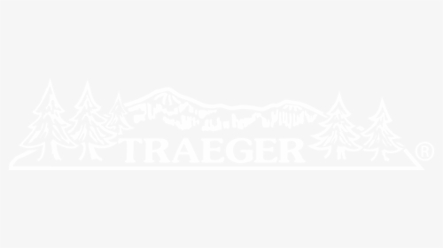 Traeger Logo White - Poster, HD Png Download, Transparent PNG