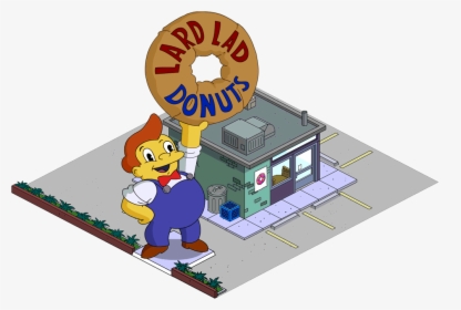 Simpsons Tapped Out Lard Lad Donuts, HD Png Download, Transparent PNG