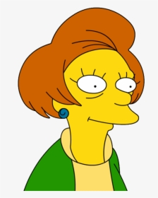 Edna Krabappel - Teacher From The Simpsons, HD Png Download, Transparent PNG