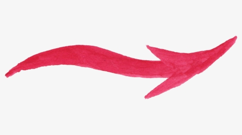 Pink Watercolor Arrow Png, Transparent Png, Transparent PNG