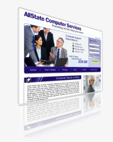 Atlanta-allstate Computer Services - Having A Meeting, HD Png Download, Transparent PNG