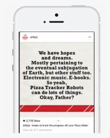 Arby S Pizza Slider Tracker9 - Iphone, HD Png Download, Transparent PNG
