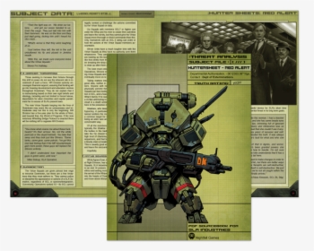 Hunter Sheets Red Alert - Military Robot, HD Png Download, Transparent PNG