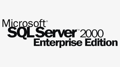Microsoft Sql Server 2000 Logo Png Transparent - Sql 2000 Logo Png, Png Download, Transparent PNG