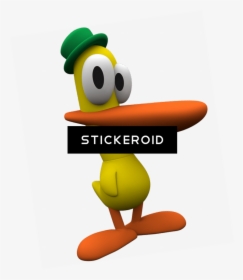 Pato The Duck , Png Download - Pocoyo Pato Png, Transparent Png, Transparent PNG