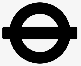 Underground - Black London Underground Logo, HD Png Download, Transparent PNG