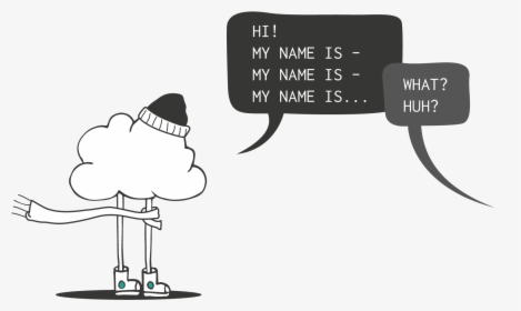 My Name Is - Cartoon, HD Png Download, Transparent PNG