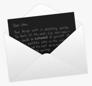 Dear John Letter - Envelope, HD Png Download, Transparent PNG