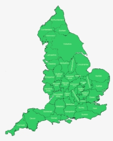 Historic Counties - Map Yorkshire And Humber, HD Png Download, Transparent PNG