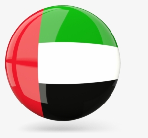 United Arab Emirates - Uae Flag Round Png, Transparent Png, Transparent PNG