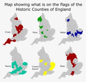 Counties Of England Flags, HD Png Download, Transparent PNG