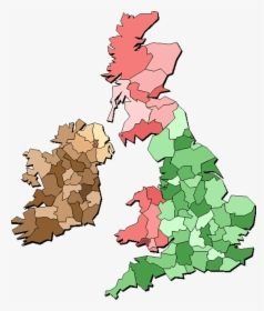Uk Map Editable Free Clipart , Png Download - Free Editable Map Of Uk, Transparent Png, Transparent PNG