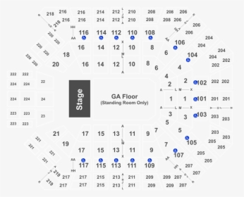 Seat Number Mgm Grand Garden Arena Seating Chart, HD Png Download, Transparent PNG