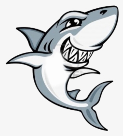 Shark T Shirt Royalty Free Illustration - Shark Cartoon Drawing, HD Png Download, Transparent PNG