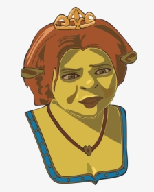 Shrek Head Png - Princess Fiona Doll Shrek 2, Transparent Png, Transparent PNG