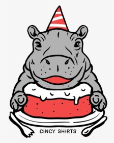 Get Free Fiona Birthday Tattoos - Fiona The Hippo Birthday, HD Png Download, Transparent PNG