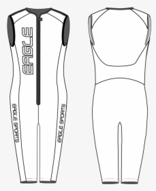 Sst Bird Of Prey Show Ski Suit 3/4 Leg   Class - Sketch, HD Png Download, Transparent PNG