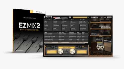 Toontrack Ezmix 2, HD Png Download, Transparent PNG