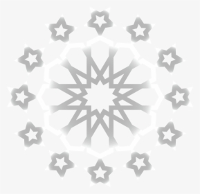 Black And White Grey Snowflake - Asian Road Cycling Championship 2019, HD Png Download, Transparent PNG