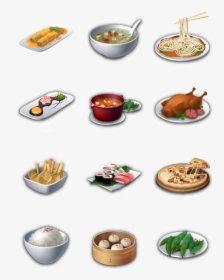 Recipes Full Icon Png - Korean Food Icon Png, Transparent Png, Transparent PNG
