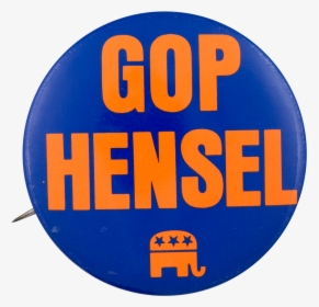 Gop Hensel Political Button Museum - Democratic Party, HD Png Download, Transparent PNG