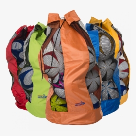 Football Bag With 5 Balls, HD Png Download, Transparent PNG