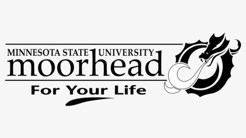 Msu Moorhead Logo Black And White - Minnesota State University Moorhead, HD Png Download, Transparent PNG