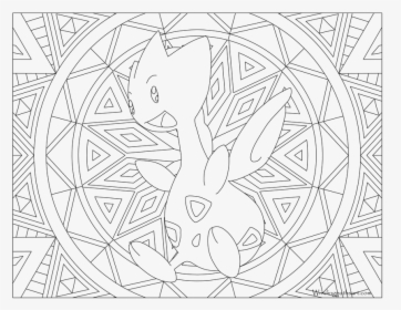 Pokemon Coloring Page Adults, HD Png Download, Transparent PNG