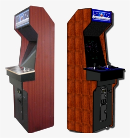 Arcadereplaycabpair - Wood Panel Arcade Cabinet, HD Png Download, Transparent PNG