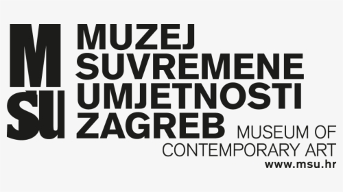 Muzej Suvremene Umjetnosti Zagreb Logo, HD Png Download, Transparent PNG