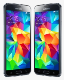 Samsung Galaxy S5 Azul, HD Png Download, Transparent PNG