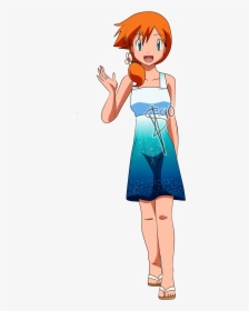 Art,fictional Character,style - Grown Up Misty Pokemon, HD Png Download, Transparent PNG