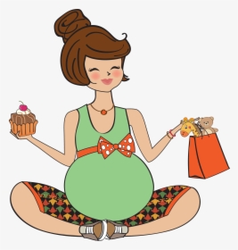 Para A Mamãe - Happy Birthday To Pregnant Lady, HD Png Download, Transparent PNG