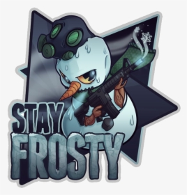 Transparent Csgo Character Png - Csgo Stay Frosty Sticker, Png Download, Transparent PNG