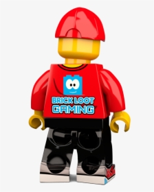 Brick Loot Exclusive Gamer Custom Lego Minifigure   - Lego, HD Png Download, Transparent PNG