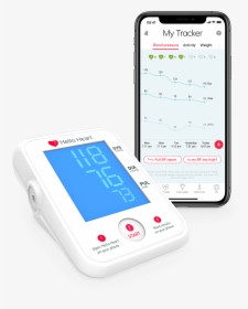 The Hello Hear App And Blood Pressure Monitor, HD Png Download, Transparent PNG