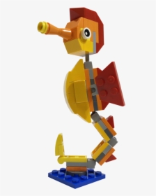 Exclusive Brick Loot Build Seahorse 100% Lego Bricks - Cartoon, HD Png Download, Transparent PNG