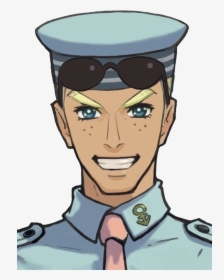 Johnny Smiles Portrait - Johnny Smiles Ace Attorney, HD Png Download, Transparent PNG