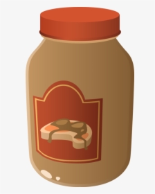 Chocolate Spread,peanut Butter And Jelly Sandwich,gravy - Transparent Background Peanut Butter Clipart, HD Png Download, Transparent PNG